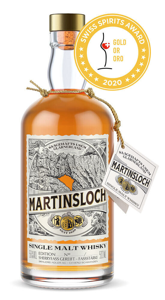 Ab Martinsloch 2020 Sherryfass 72Dpi Medaille Brauerei Adler | Adlerbräu