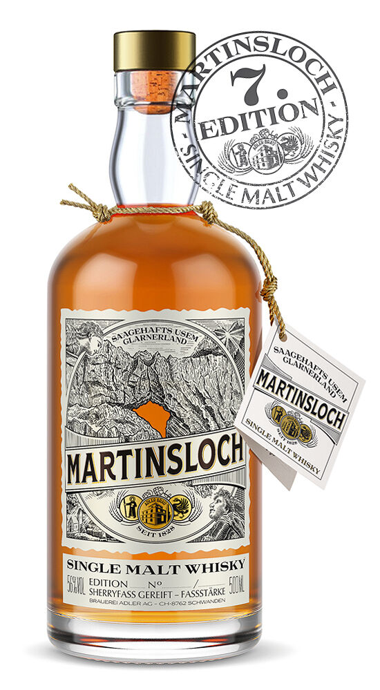 AB Martinsloch 2025 Sherryfass 72dpi Stamp Brauerei Adler | Adlerbräu